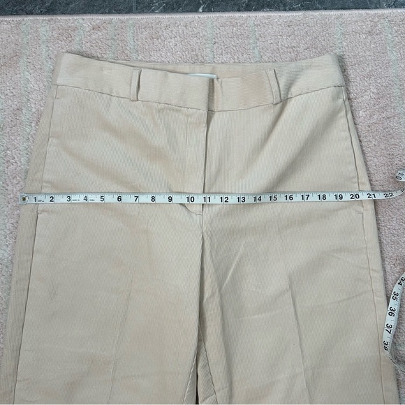NWT Banana Republic Tan Corduroy Straight Trouser SZ 12 Office Workwear Academia - Picture 8 of 13